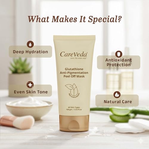 Image of Glutathione Anti-Pigmentation Peel off Mask Enriched with Kojic Acid & Arbutin 100gm