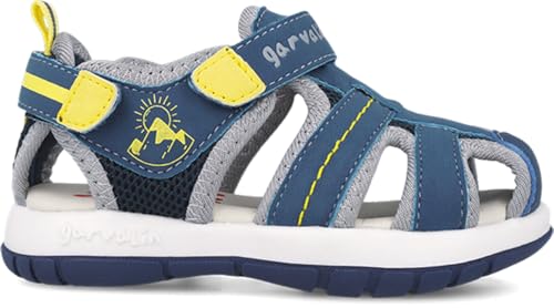 Garvalin Sandalias para Chico 252820 Condor Trekking de la Talla 27 en Color Denim_A826