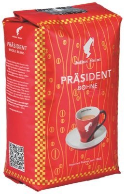 Julius MEINL Kawa Prezydent, całe ziarna, 5 opakowań po 500 g, łącznie 2,5 KG