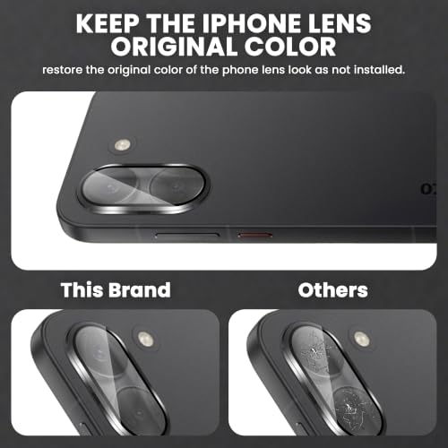 Image of ArmourPro Camera Lens Protector for Poco X8 Pro Tough HD Individual Aluminum Alloy Rings 9H Camera Cover, Scratch-Resistant,Camera Lens Protection| Black, 1 Pack