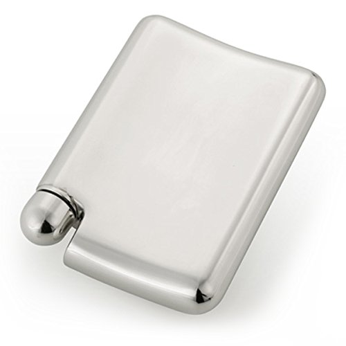 Royal Selangor Hand Finished Erik Magnussen Collection Pewter Hip Flask Gift - Thumbnail 3