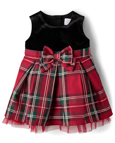 The Children's Place Baby Girls' and Newborn Sleeveless Dressy Dresses