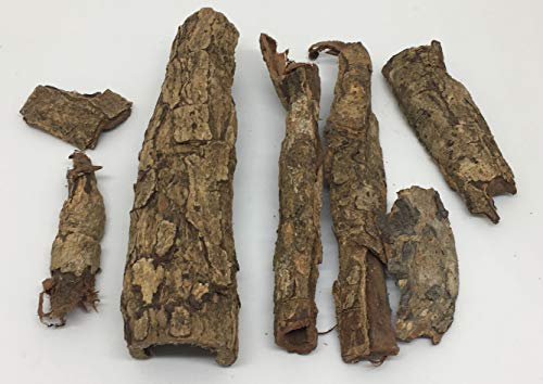 Image of Awesome Aquatic Catappa Indian Almond Bark Rolls & Pieces, 50 g | Natural Catappa Indian almond bark for bettas, shrimp & fish. Releases tannins for blackwater aquariums and habitats.
