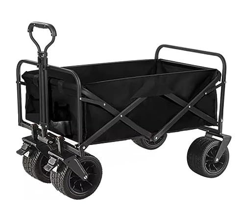 Carrito de playa plegable, portátil, capacidad de 150 litros, perfecto para barbacoas, picnics y portón trasero, ligero y fácil de transportar
