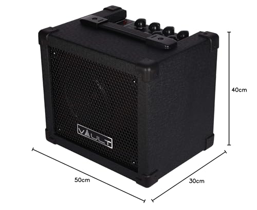 Vault Fury 15 Watt Digital Guitar Combo Amplifier with Effects and 36 Pattern Drum Machine - Image 9 thumbnail