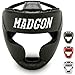 MADGON Caschetto Boxe – Incredibile capacità di Assorbimento dei Colpi – Casco Combattimento Integrale - Perfetta visibilità - Caschetto Kick Boxing, MMA, Boxe, Sparring - Borsa Inclusa