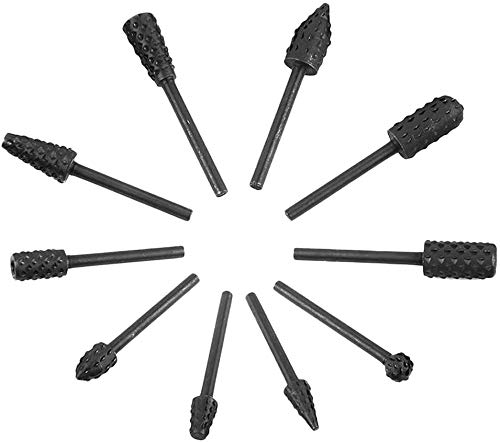 Punte Elicoidali Per Legno ASNOMY 10 Pezzi - Utensili Per Intaglio E Lavorazione Legno - Foto 3