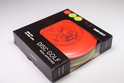 Yikun Discs Professional Disc Golf Set 3 in 1|Includes Driver,Mid-Range and Putter|165-176g|Perfect Outdoor Games for Kids and Adults