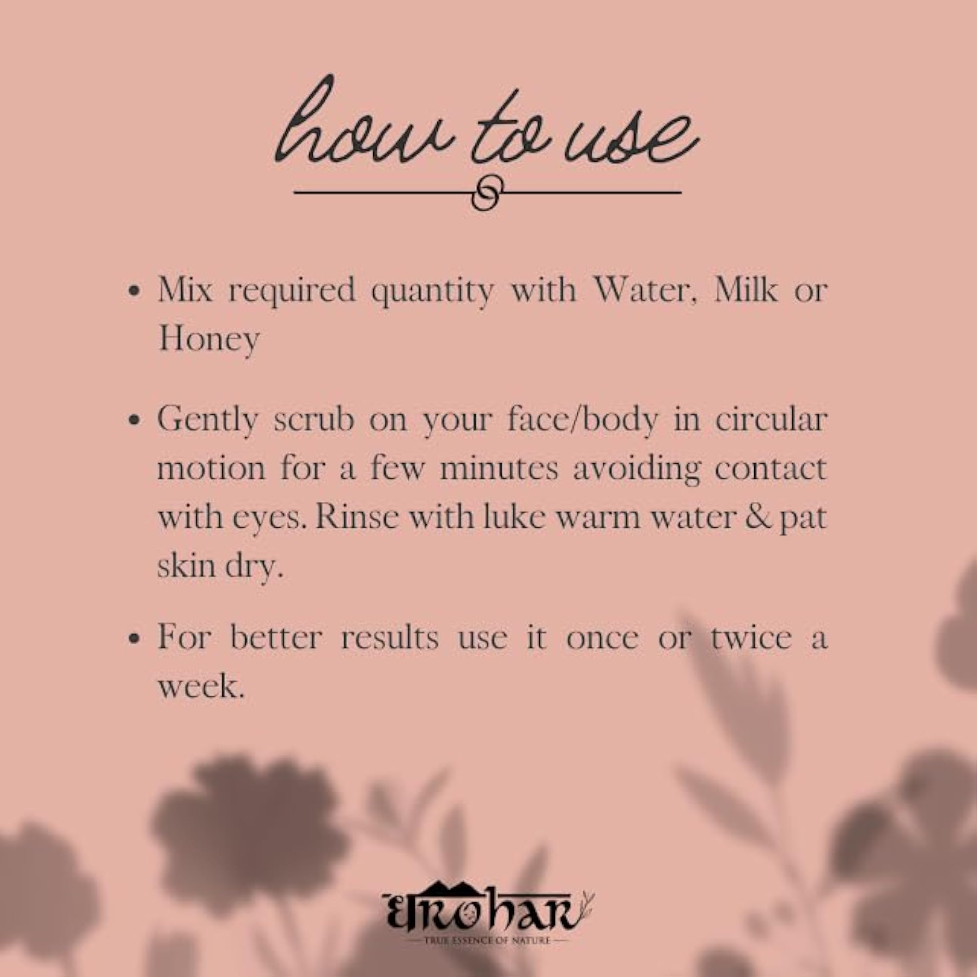 Wheat Bran Face & Body Scrub Powder