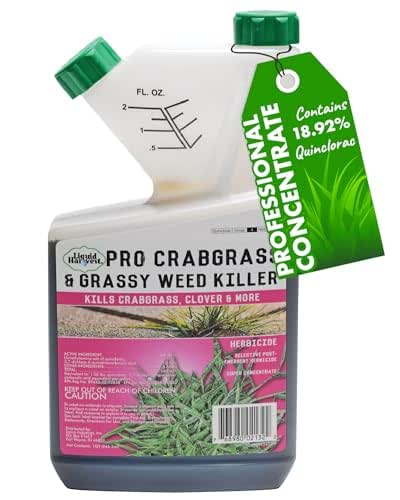 Pro Crabgrass & Grassy Weed Killer - 18.92% Quinclorac (Compare
