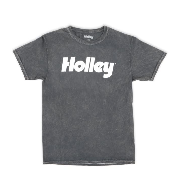 Holley 10429-XLHOL Distressed T-Shirt - Grey/White - Adult X-Large - Each