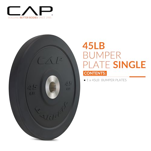 Image of CAP Barbell Rubber Olympic Bumper Plate | Multiple Options /Colors