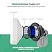Photography Lighting Flash Diffuser Set, LENSGO Professional Flash Kit Flash Diffuser Modifier Bundle Diffusion Dome for All Square and Round Head Lights for Superior Light Control(D35)