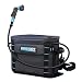 RinseKit Portable Outdoor Shower | 2-3 gallons of warm or cold water | Pressurized Spray for 4-9 minutes | No Pumping - No Batteries | Great for Camping, Surfing, Pets, Sport | Convenient and BPA Free