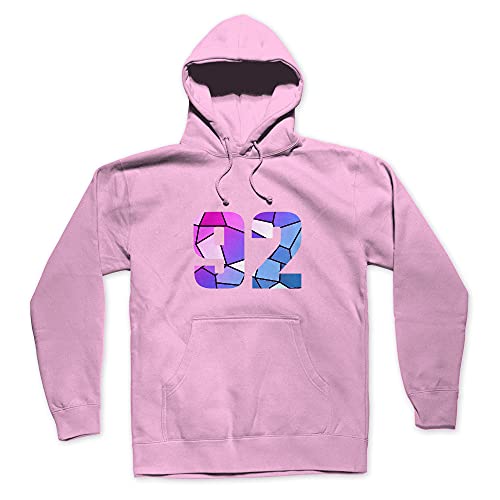 Sweat à capuche 92 avec poche kangourou et molleton doux couleur rose pastel