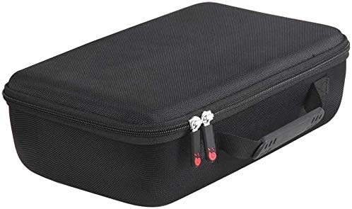 Hermitshell Hard Travel Case, closed, showing the top view with the carrying handle.