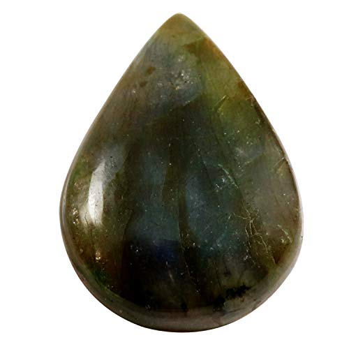 Labradorite naturelle cabochon poire pour briser la monotonie