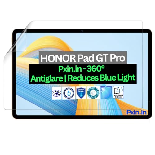 Image of Pxin Tablet Anti Bluelight and Anti Glare Screen Guard compatible with HONOR Pad GT Pro | BLUVLightblock Tech | Scratch Proof | Prevents bluelight | Eye Protection | No Dry Eyes