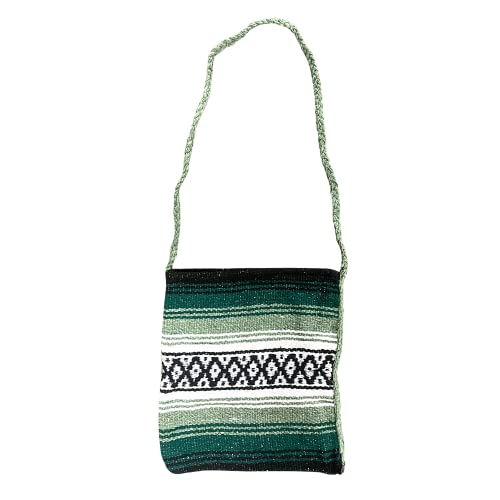 Mexican Falsa Woven Crossbody Tote Bag, Boho Hippie Fashion Bags for Women, Style May Vary, 14 x 13 Inches2