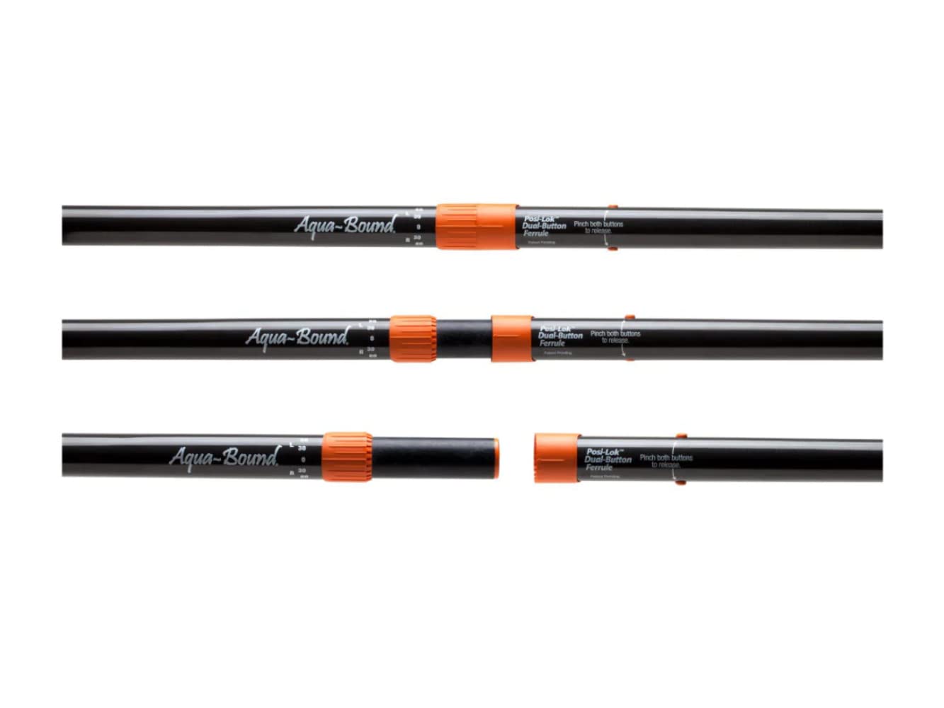 AQUA BOUND Aquabound Sting Ray Hybrid PosiLok Kayak Paddle Small Shaft