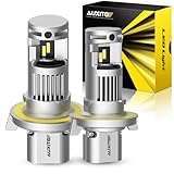 AUXITO H13 LED Bulb, 9008 Light Bulbs, 44000LM, 99% Vehicle Fit, Turbo Cooling Fan, Plug N Play, 3MIN Installation, 20Year+ Lifespan
