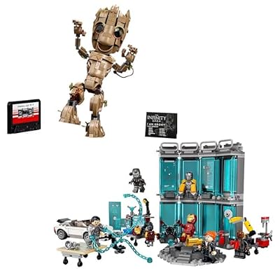 LEGO The Infinity Saga: Marvel Baby Groot & Iron Man Co-Pack - 2 in 1 (66711)