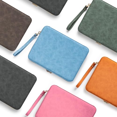 Backgammon-Sets für Erwachsene, klassisches Brettspiel mit faltbarem Kunstleder Backgammonetui, tragbares Reise-Backgammon-Set, inklusive 30 künstlichen Horn-Checkern (Brown)