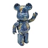 Materiali di qualità: i nostri blocchi di orsi sono realizzati con materiali ecologici di alta qualità, ecologici e inodori, innocui for l'uomo, serie di statue splendidamente scolpite con grande cura nei colori e nei dettagli.