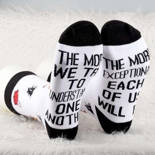 MBMSO Fox and Rabbit Cartoon Gifts 2 Pairs Cartoon Anime Socks for Judy & Nick Fans Gift Novelty Fox Sock Movie Lover Gift3