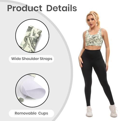 Image of Yoga top Women's Cheerleading Uniform Gym Outfit Running Crop Tops Yoga Shirts Casual Tank Top