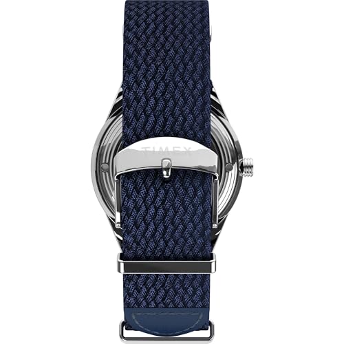 Image of TIMEX Marlin Jet Blue Round Dial Mechanical Automatic Men's Watch - TW2Y24500UJ