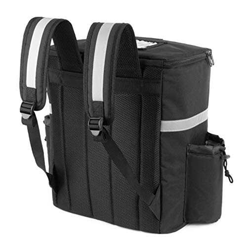 Homevative HV-DBP01B Thermal Insulated Food Delivery Backpack W/Cup Holders thumb #1