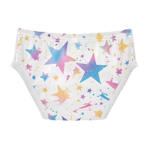 KLL Spray Paint Rock Star Toddler Boys Pure Cotton Training Underwear Cute Children Undies2