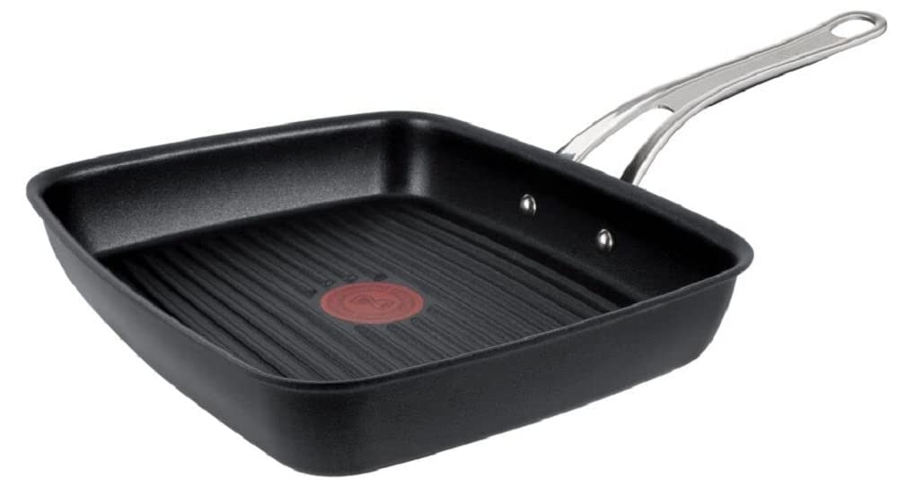 Poêle à Griller Antiadhésive Tefal Jamie Oliver 27 cm - Induction et Four