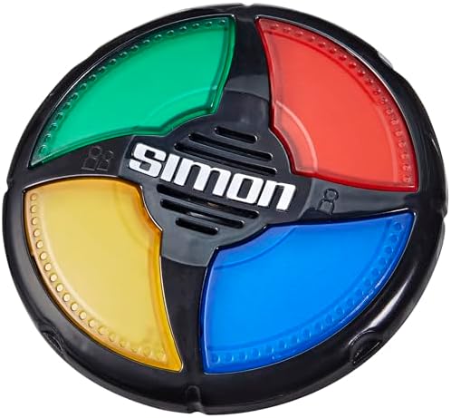 Simon Micro Series Electronic Game for 1 or More Players, Classic Simon Gameplay in a Compact Size, Fun Party Game for Kids Ages 8+ (English & French Version) - 1