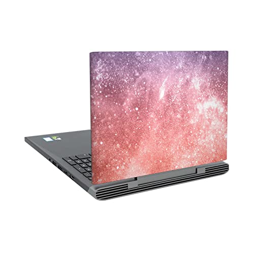 Skin Vinyle Anti-Rayures pour Dell Inspiron 15 7000 P65F - Sticker Autocollant Galaxie Corail