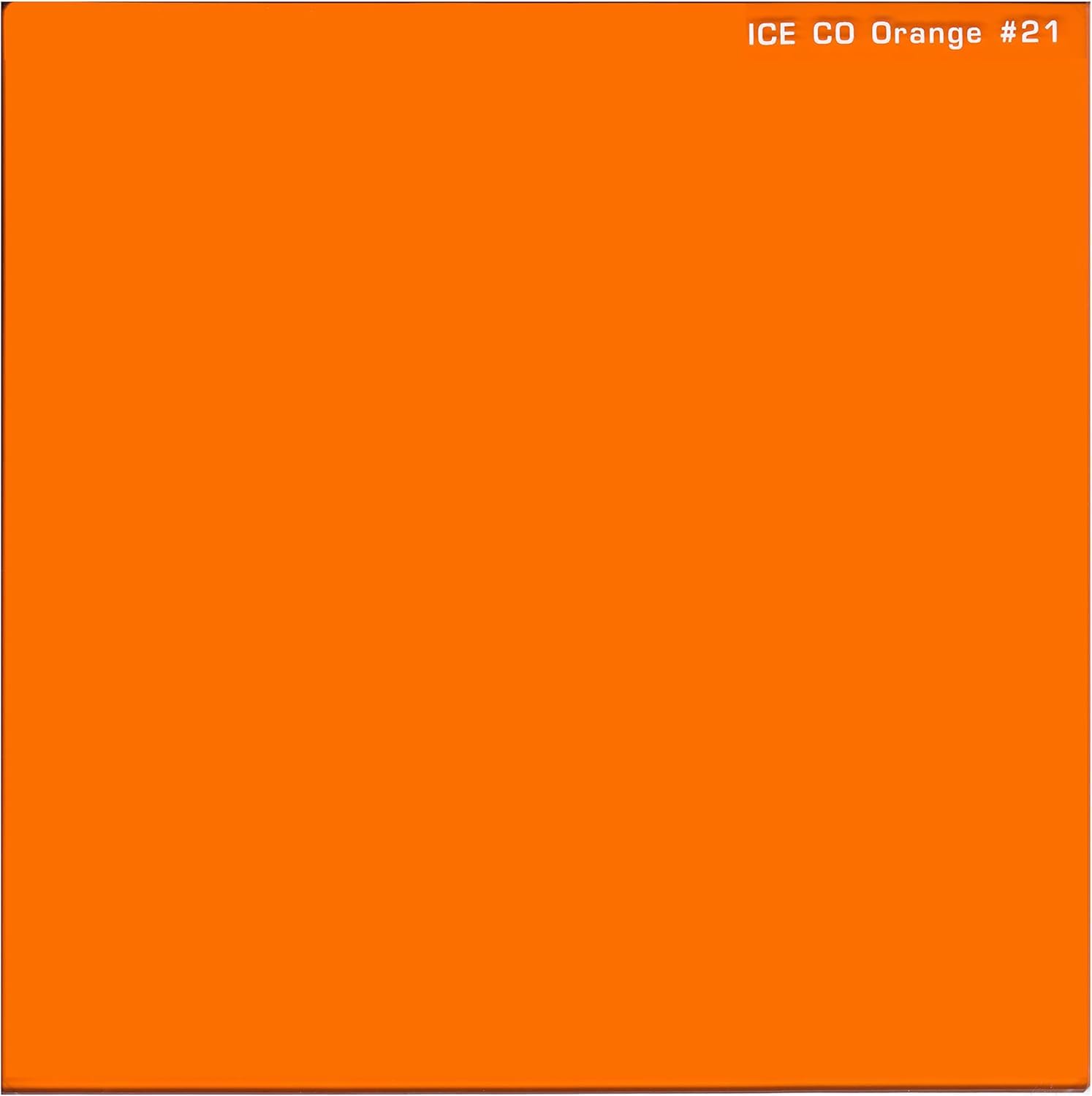 ICE CO 150mm Orange #21 Filter for B&W 150 Includes Hard Shell Case