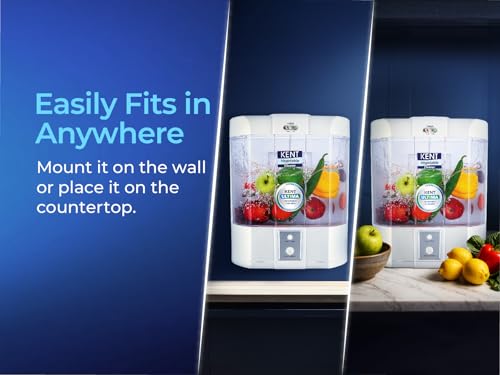 Image of KENT 111115 Ultima Vegetable Cleaner & purifier 13 W |Removes Pesticides & Chemicals from Fruits & Vegetables| Ozonizer based cleaning from Fruits & Vegetables | 1 Year Warranty | White