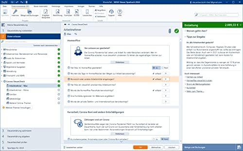 WISO Steuer-Sparbuch 2022: Steuererklärung 2021 automatisch gemacht