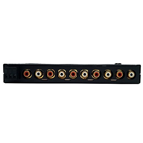 Image of Massive Audio EQ7X | 7-Band Car Audio Equalizer with 8V Line Driver, Subwoofer Control & Adjustable Fader - in-Dash EQ for Studio-Quality Sound