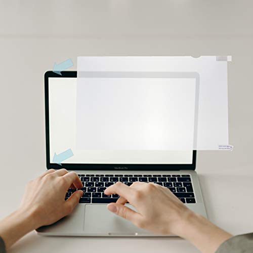 Lurrose Protetor de Tela de Laptop Proteção Ocular Filme de Tela Anti-Luz Azul para Tela de Computad