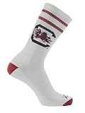 Stylish, Vintage College Socks: Show off your South Carolina Gamecocks pride with our retro-inspired socks for women and men. Perfect for fans who want to combine style with team spirit. Super Soft Comfort: Crafted from premium soft cotton, these soc...