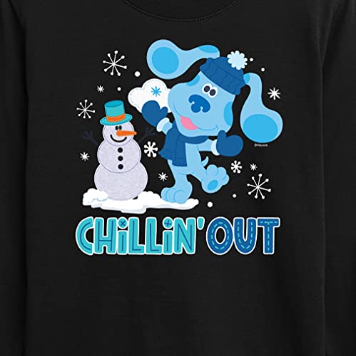 HYBRID APPAREL - Blues Clues and You - Chillin with My Snowmies - Toddler and Youth Long Sleeve Graphic T-Shirt3