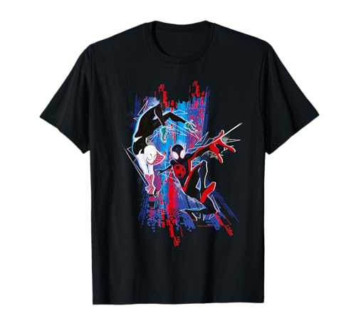 Marvel Spider-Man: Across The Spider-Verse Miles and Gwen T-Shirt
