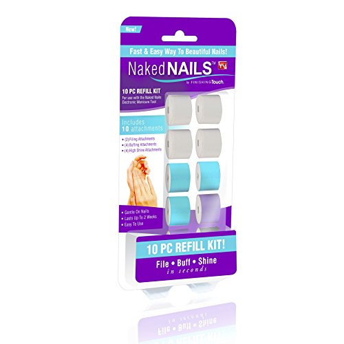 Naked Nails Refills Replacement Parts Buffers, Files & Shines