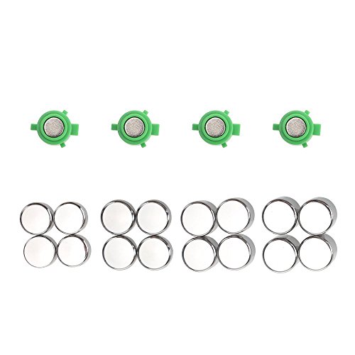 MOSTOP PS4 Controller Thumbsticks Replacement Parts Buttons Thumb Stick Joystick Replacement for Playstation 4 Controller (31 Pcs)