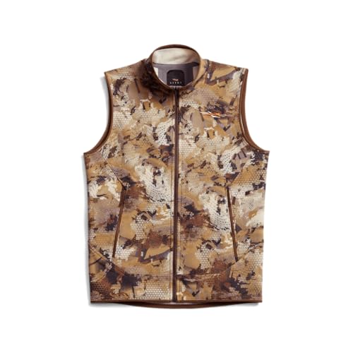 SITKA Alpha Fleece Vest – Rugged 4-Way Stretch Double...