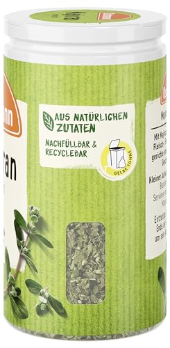 Ostmann Gewürze - Majoran gerebelt | Zum Würzen von Eintöpfen und Kartoffelgerichten | 7,5 g in Streudose