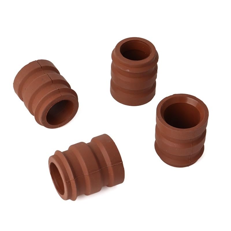 Manchon en silicone pour pot d'échappement moto EXC 250 durable et résistant (4 Pcs)