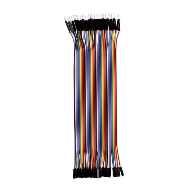 SANEC 40 Adet Dişi-Erkek Jumper Kablo 20 cm